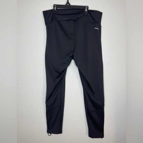 Adidas Women's Black Performance Leggings Athletic Size X-LARGE - Picture 9 of 12
